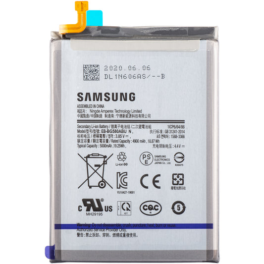 Samsung Galaxy M30 M305 / M20 M205 akkumulátor, EB-BG580ABU, Service Pack GH82-18688A
