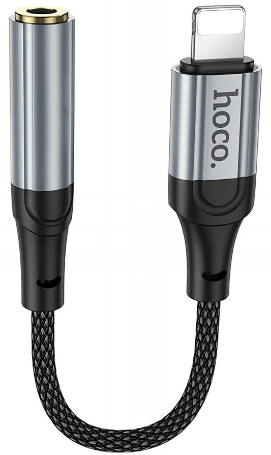 Audio Adapter Lightning - 3.5mm HOCO LS36A, Szürke