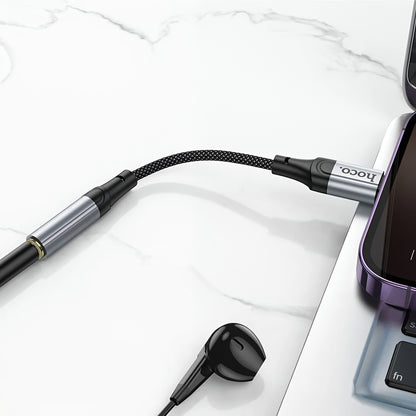 Audio Adapter Lightning - 3.5mm HOCO LS36A, Szürke