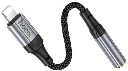 Audio Adapter Lightning - 3.5mm HOCO LS36A, Szürke