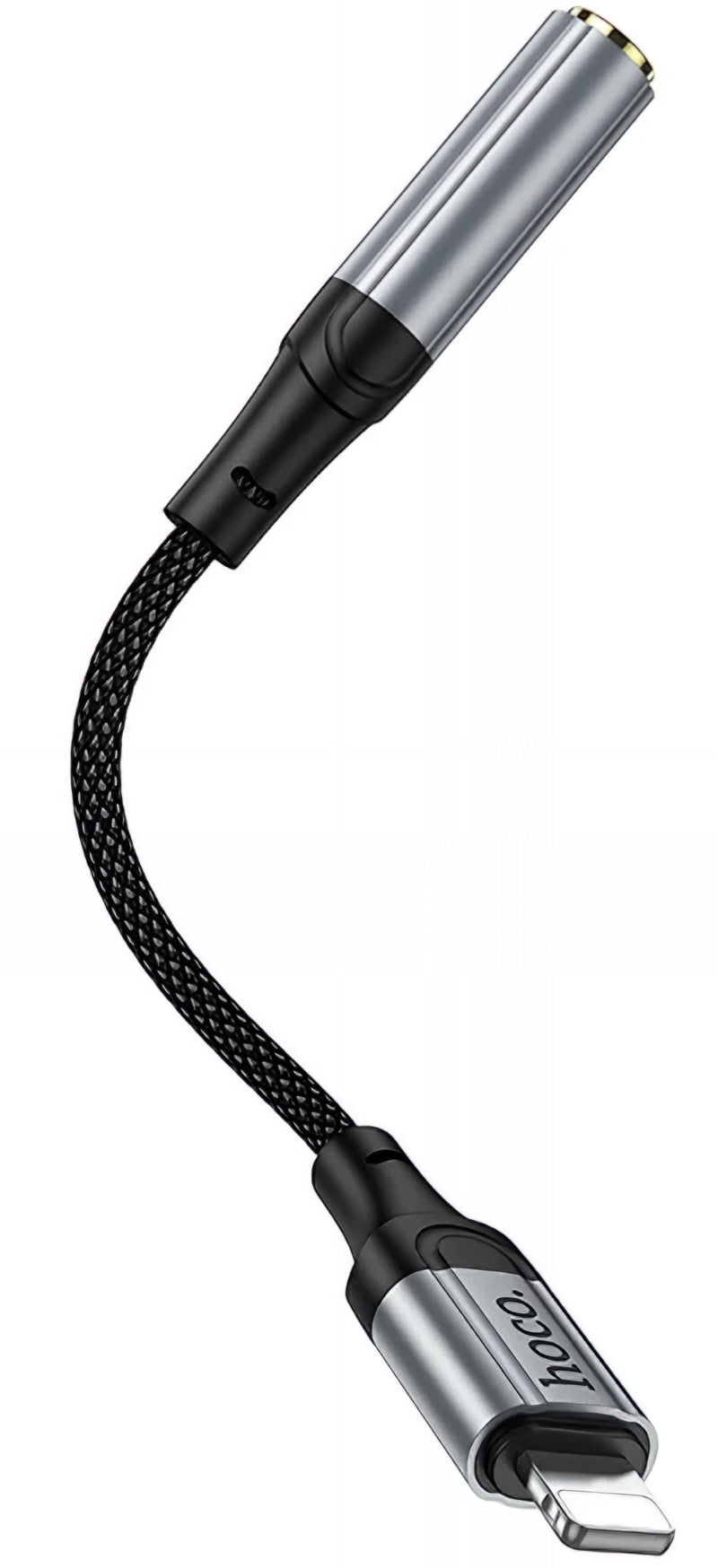 Audio Adapter Lightning - 3.5mm HOCO LS36A, Szürke