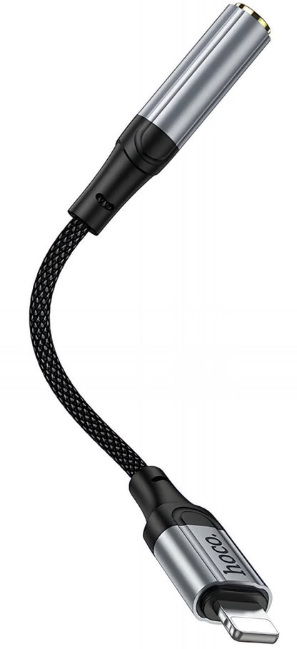 Audio Adapter Lightning - 3.5mm HOCO LS36A, Szürke