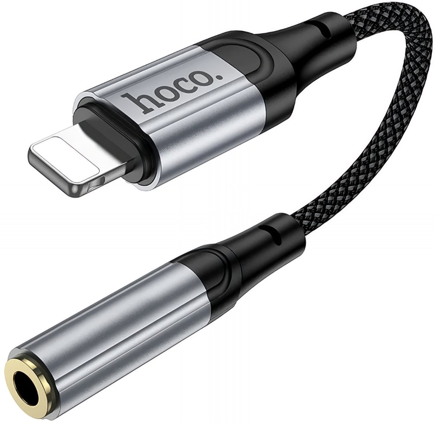 Audio Adapter Lightning - 3.5mm HOCO LS36A, Szürke