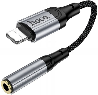 Audio Adapter Lightning - 3.5mm HOCO LS36A, Szürke