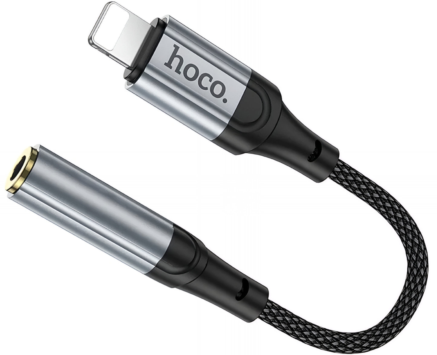 Audio Adapter Lightning - 3.5mm HOCO LS36A, Szürke