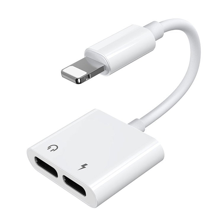 Audio Lightning Adapter - 2 x Lightning Joyroom S-Y104, Fehér