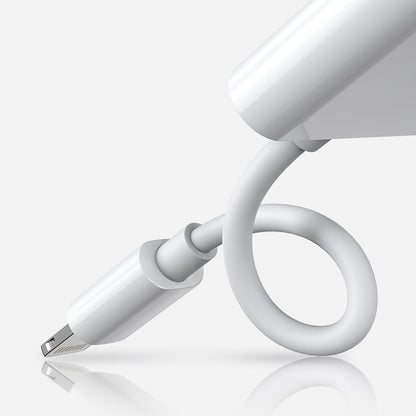 Audio Lightning Adapter - 2 x Lightning Joyroom S-Y104, Fehér