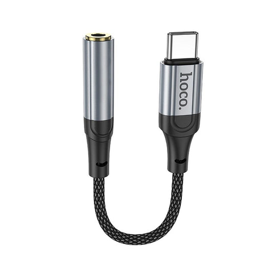 Audio adapter USB-C - 3.5mm HOCO LS36, Szürke