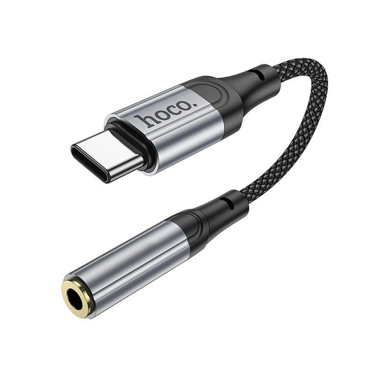 Audio adapter USB-C - 3.5mm HOCO LS36, Szürke