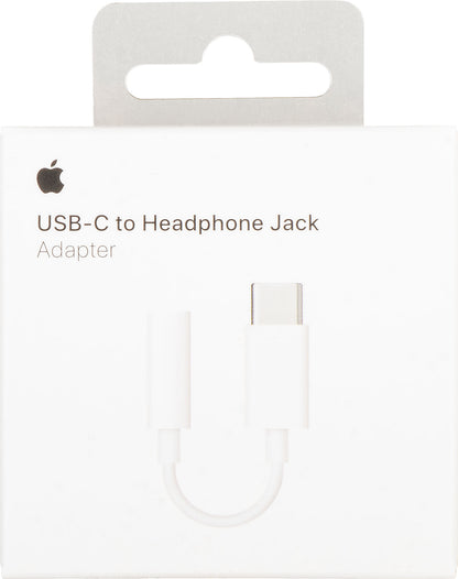 Audio Adapter USB-C - 3.5mm Apple, Fehér MU7E2AM/A