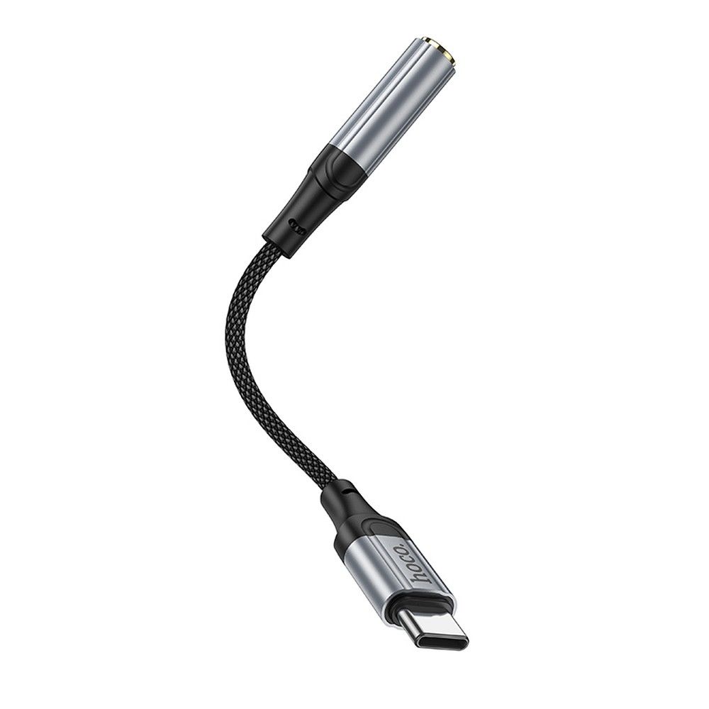 Audio adapter USB-C - 3.5mm HOCO LS36, Szürke