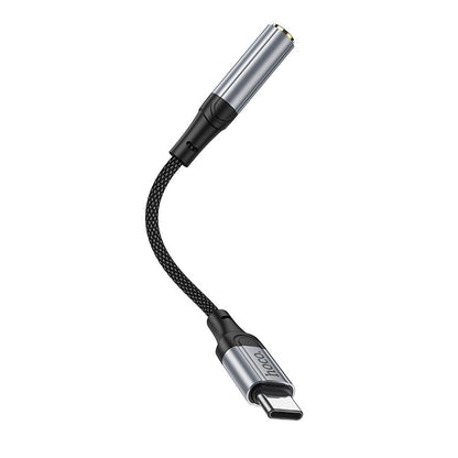 Audio adapter USB-C - 3.5mm HOCO LS36, Szürke