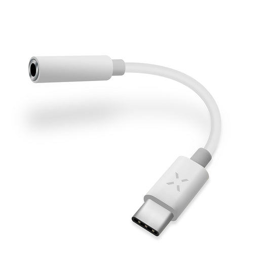 USB-C - 3.5mm Fix Audio Adapter, Fehér