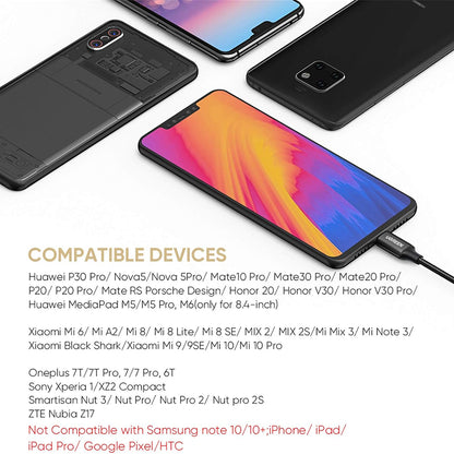 USB-C - 3.5mm UGREEN AV142 Audio Adapter, Fekete