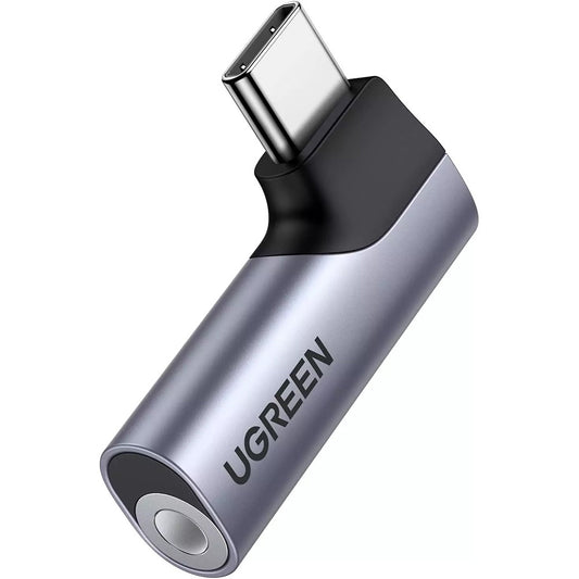 Audio Adapter USB-C - 3.5mm UGREEN CM460 (20194) Szögelt, Szürke