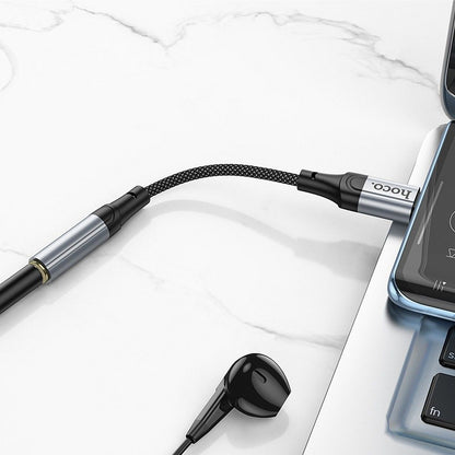 Audio adapter USB-C - 3.5mm HOCO LS36, Szürke