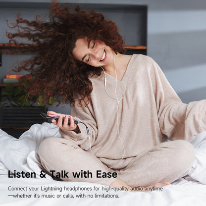 USB-C - Lightning McDodo CA-4870 Audio Adapter, Szürke