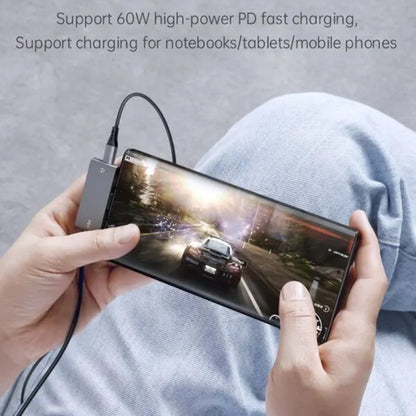 USB-C - USB-C / USB-C McDodo CA-7670 Audio Adapter, Fekete