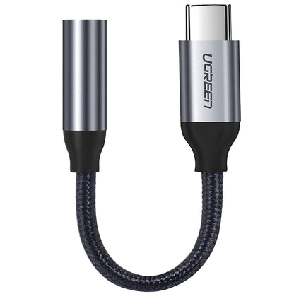 USB-C - 3.5mm UGREEN AV142 Audio Adapter, Szürke