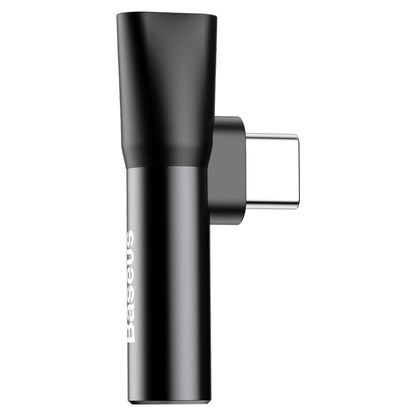 Audio adapter USB-C - USB-C / 3,5 mm Baseus L41, fekete CATL41-01