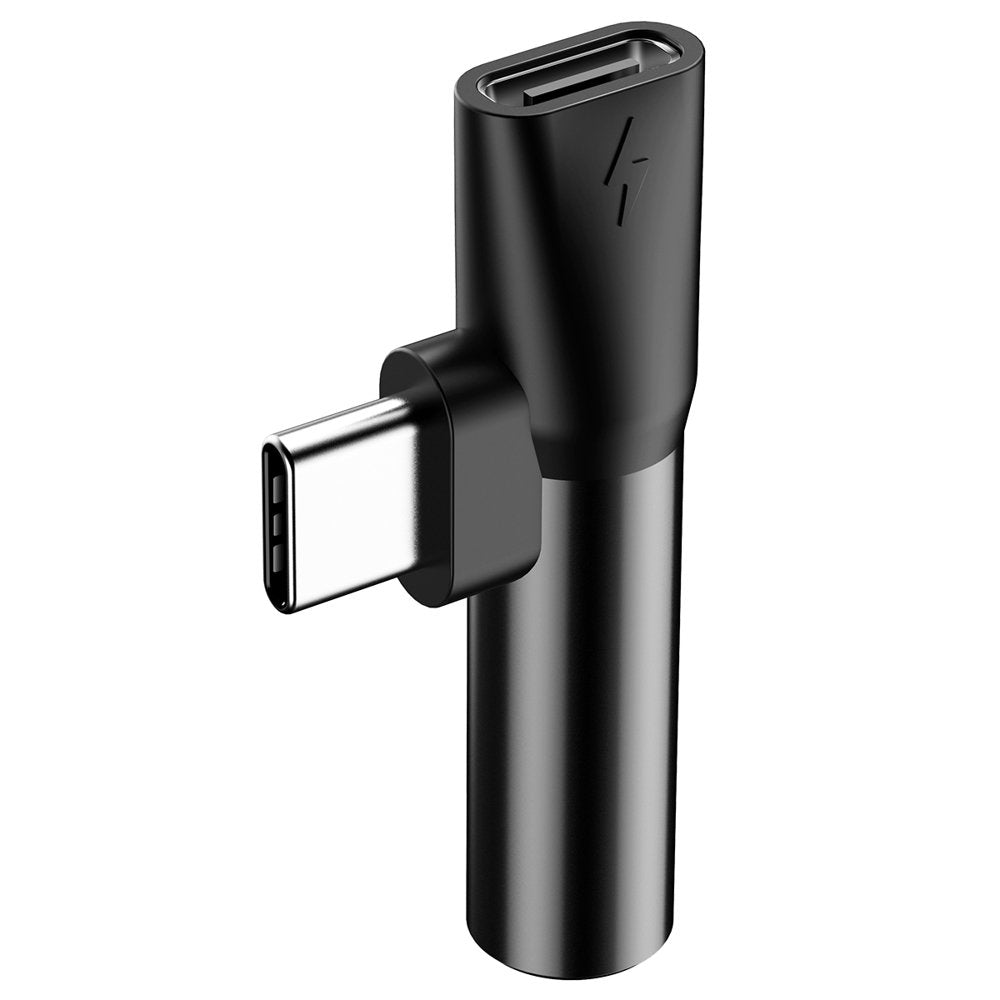 Audio adapter USB-C - USB-C / 3,5 mm Baseus L41, fekete CATL41-01