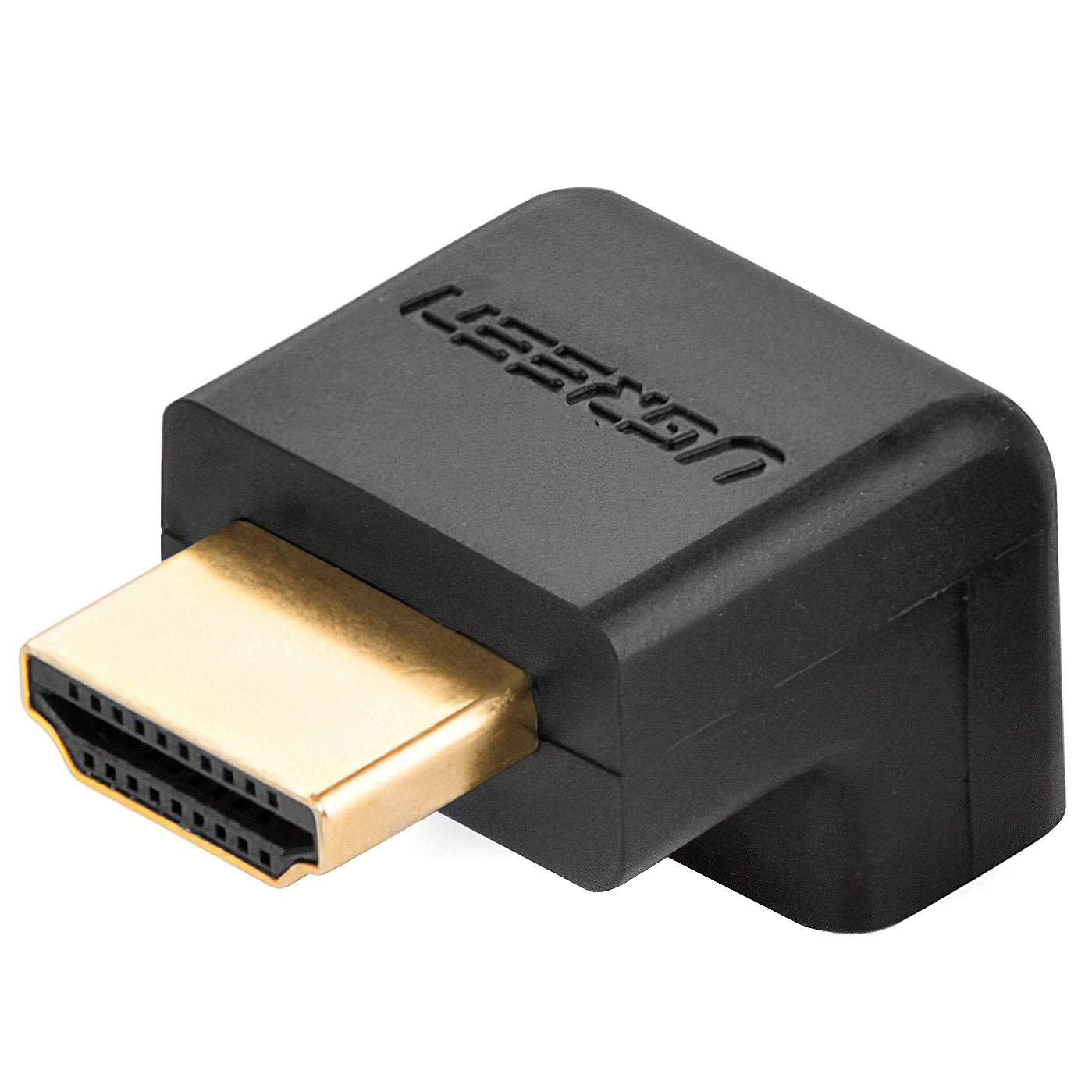 UGREEN HD112 Down Angle Video Adapter, HDMI - HDMI, 4K, Fekete