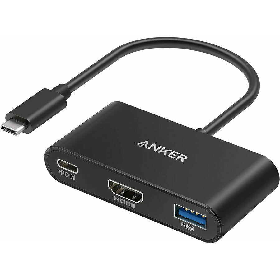 USB-C Audio és Videó Adapter - USB-C / HDMI / USB-A Anker PowerExpand, Fekete A8339HA1