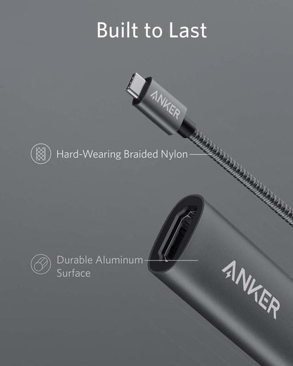 Audio és Videó Adapter USB-C - HDMI Anker 310, Szürke A83120A2