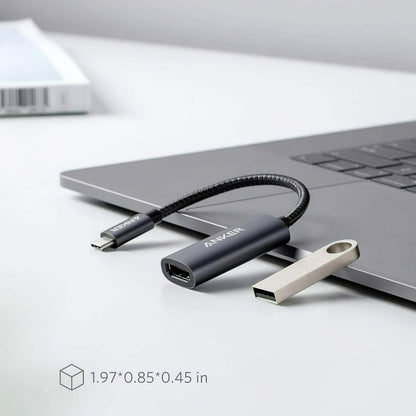 Audio és Videó USB-C - HDMI Anker PowerExpand+ Adapter, Szürke A83120A1