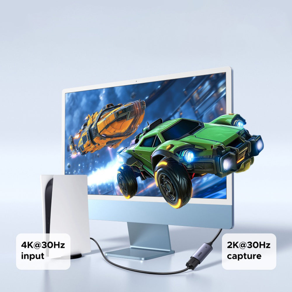 Audio és Videó Adapter USB-A / USB-C - HDMI UGREEN CM629 (15389), Szürke