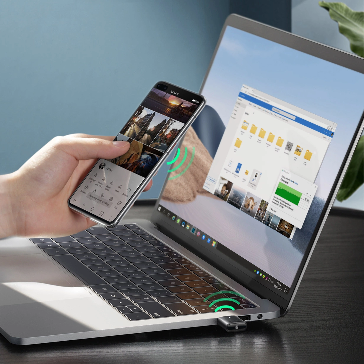 UGREEN CM390 USB Bluetooth adapter (80889) Új verzió, fekete