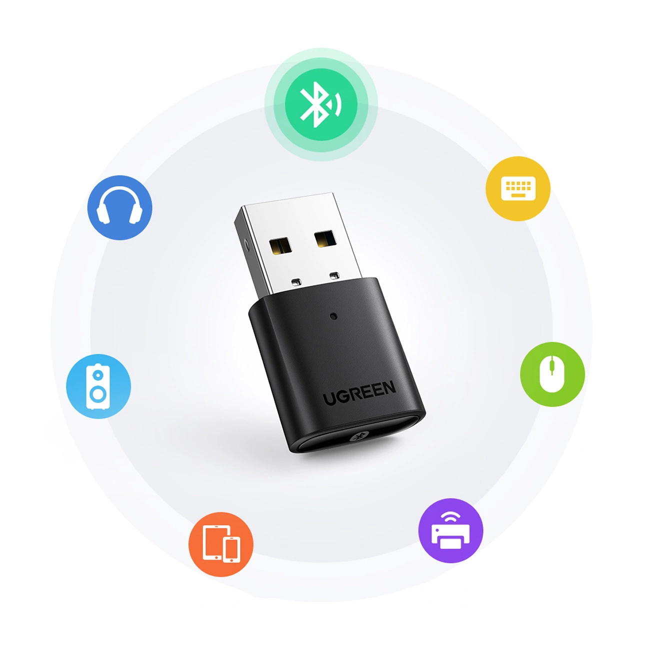 UGREEN CM390 USB Bluetooth adapter (80889) Új verzió, fekete