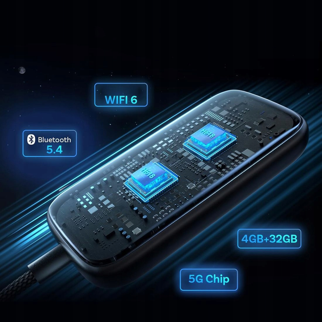 Carplay / Android Auto vezeték nélküli Ottocast Play2Video Ultra adapter Apple iPhone / Android sorozathoz CA515-T