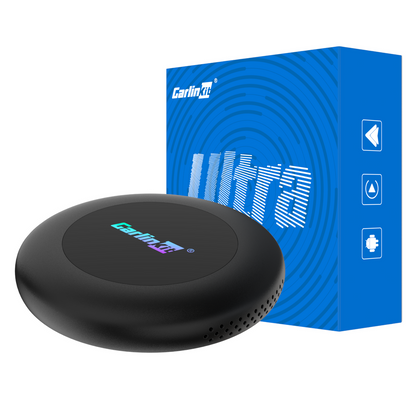 Carplay / Android Auto vezeték nélküli Carlinkit TBox Ultra 2 adapter Apple iPhone / Android sorozathoz, 8GB RAM / 128GB
