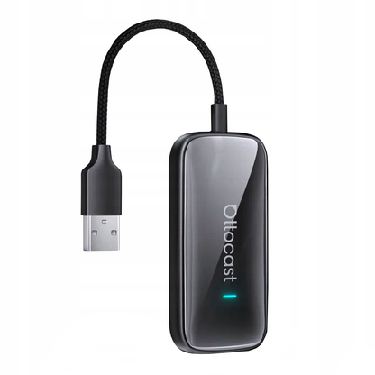 Carplay / Android Auto vezeték nélküli Ottocast Play2Video Ultra adapter Apple iPhone / Android sorozathoz CA515-T