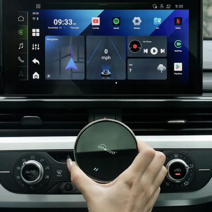 Carplay / Android Auto vezeték nélküli Ottocast OttoAibox P3 Lite adapter Apple iPhone / Android sorozathoz