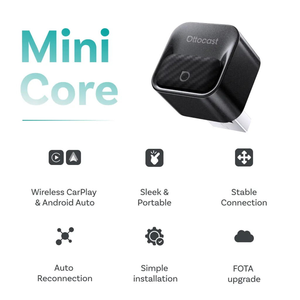 Carplay / Android Auto vezeték nélküli adapter Ottocast Mini Pico Style B Apple iPhone / Android sorozathoz CA525-T3