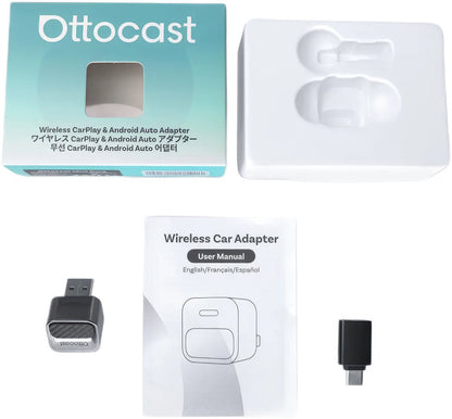 Carplay / Android Auto vezeték nélküli adapter Ottocast Mini Pico Style B Apple iPhone / Android sorozathoz CA525-T3