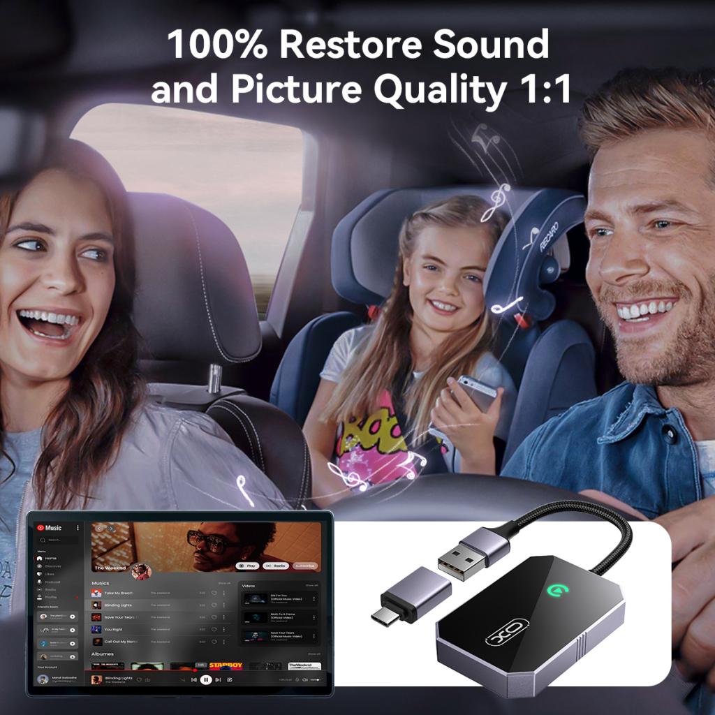 Wireless Carplay Adapter XO Design CZ016 az Apple iPhone sorozathoz