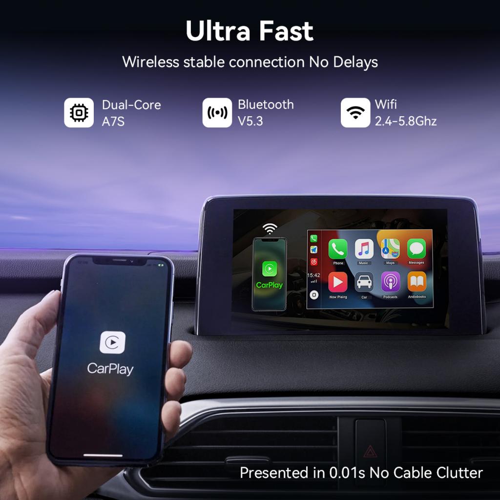 Wireless Carplay Adapter XO Design CZ016 az Apple iPhone sorozathoz