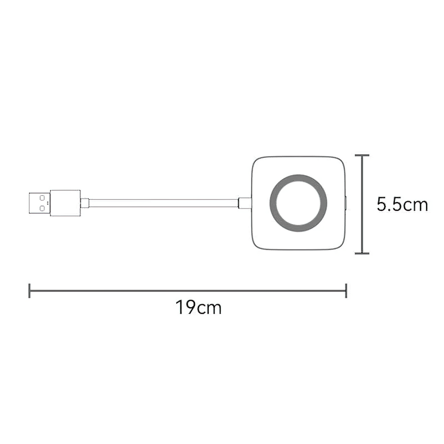 Wireless Carplay Adapter Yesido KM23 az Apple iPhone sorozathoz