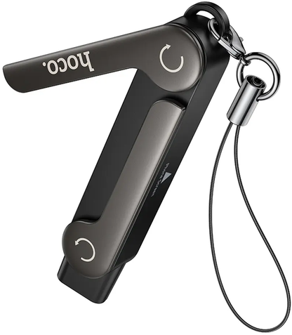 USB-C adat- és töltőadapter - USB-C HOCO UA47A, fekete