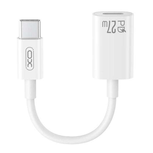 USB-C - Lightning Adat és Töltő Adapter XO Design NB-R268A, Fehér