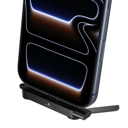USB-C adat- és töltőadapter - USB-C HOCO UA47A, fekete