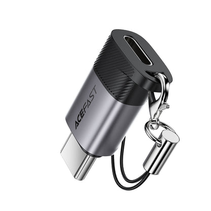 Adat és Töltő Átalakító Lightning - USB-C Acefast J19, Szürke