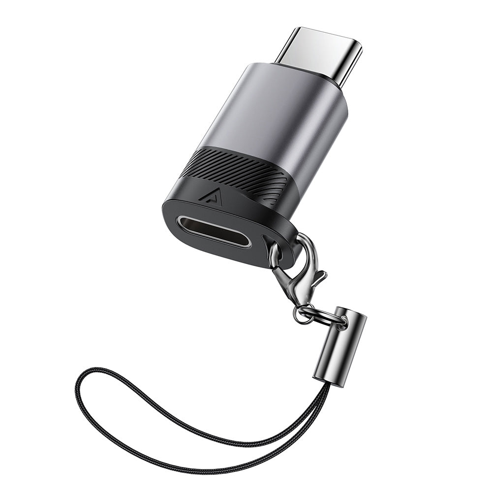 Adat és Töltő Átalakító Lightning - USB-C Acefast J19, Szürke