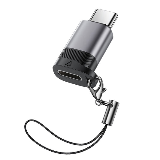 Adat és Töltő Átalakító Lightning - USB-C Acefast J19, Szürke