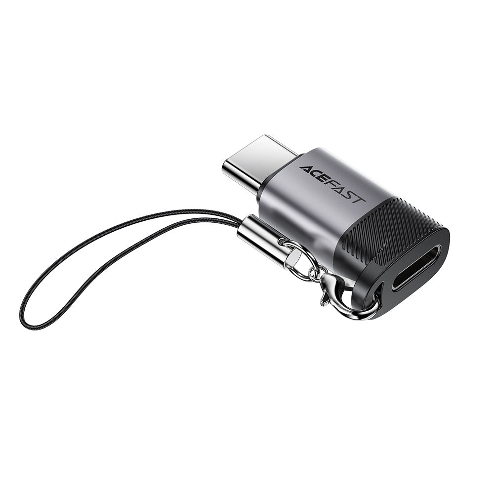 Adat és Töltő Átalakító Lightning - USB-C Acefast J19, Szürke
