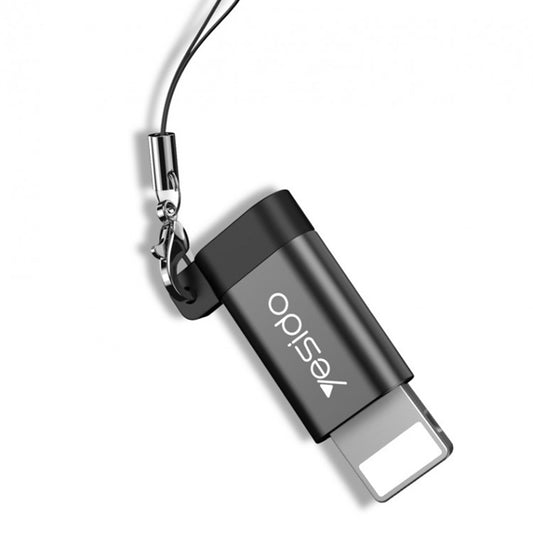Adat és Töltés microUSB - Lightning Yesido GS05, Fekete