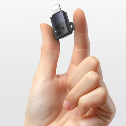 USB-C - Lightning Yesido GS27 adat- és töltőadapter, szürke